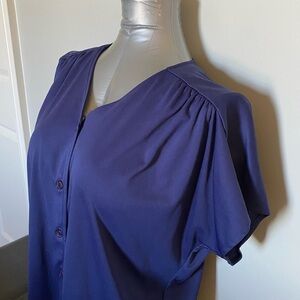 blue blouse, large